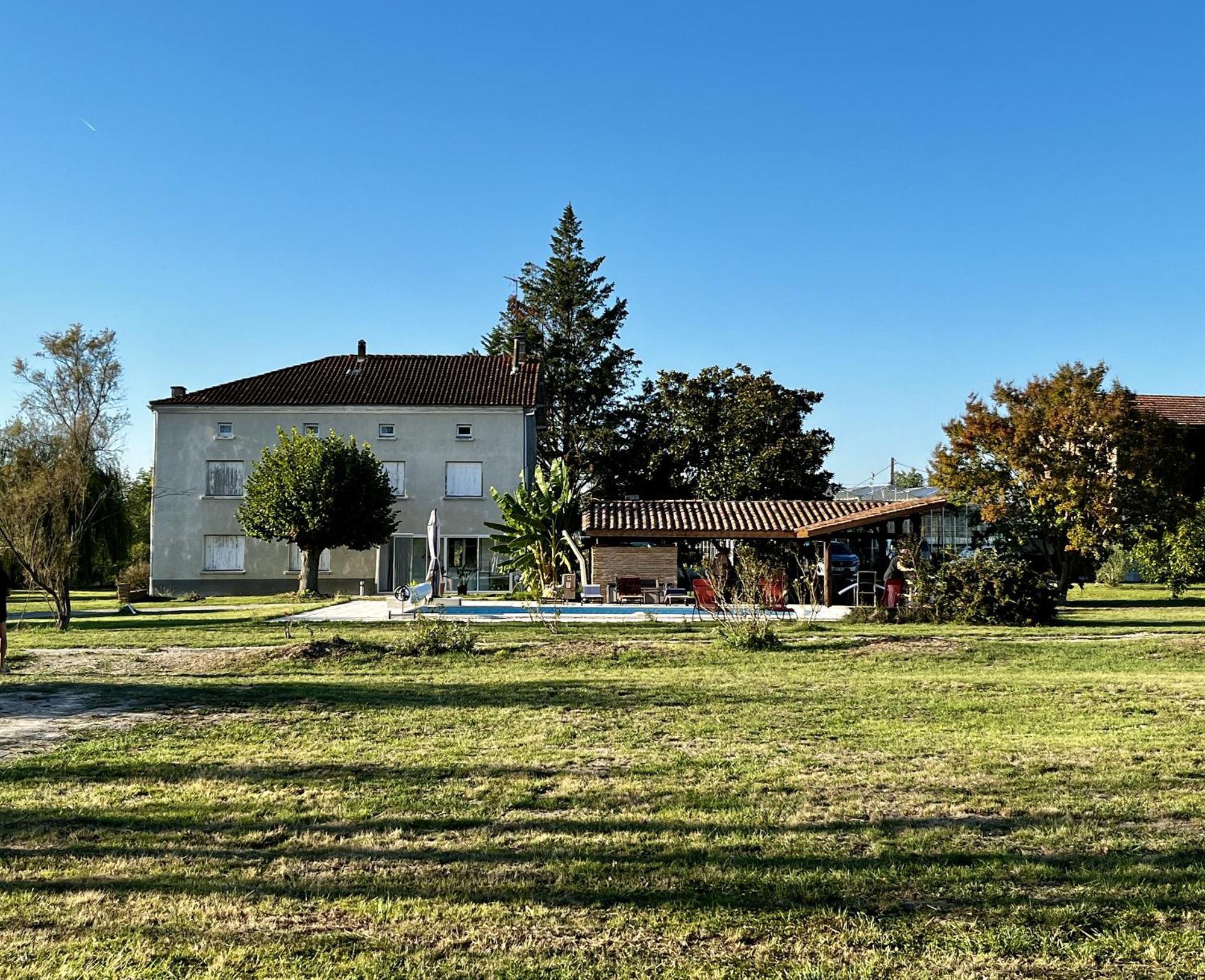 فيلا Le Parc De Gouts Aiguillon المظهر الخارجي الصورة